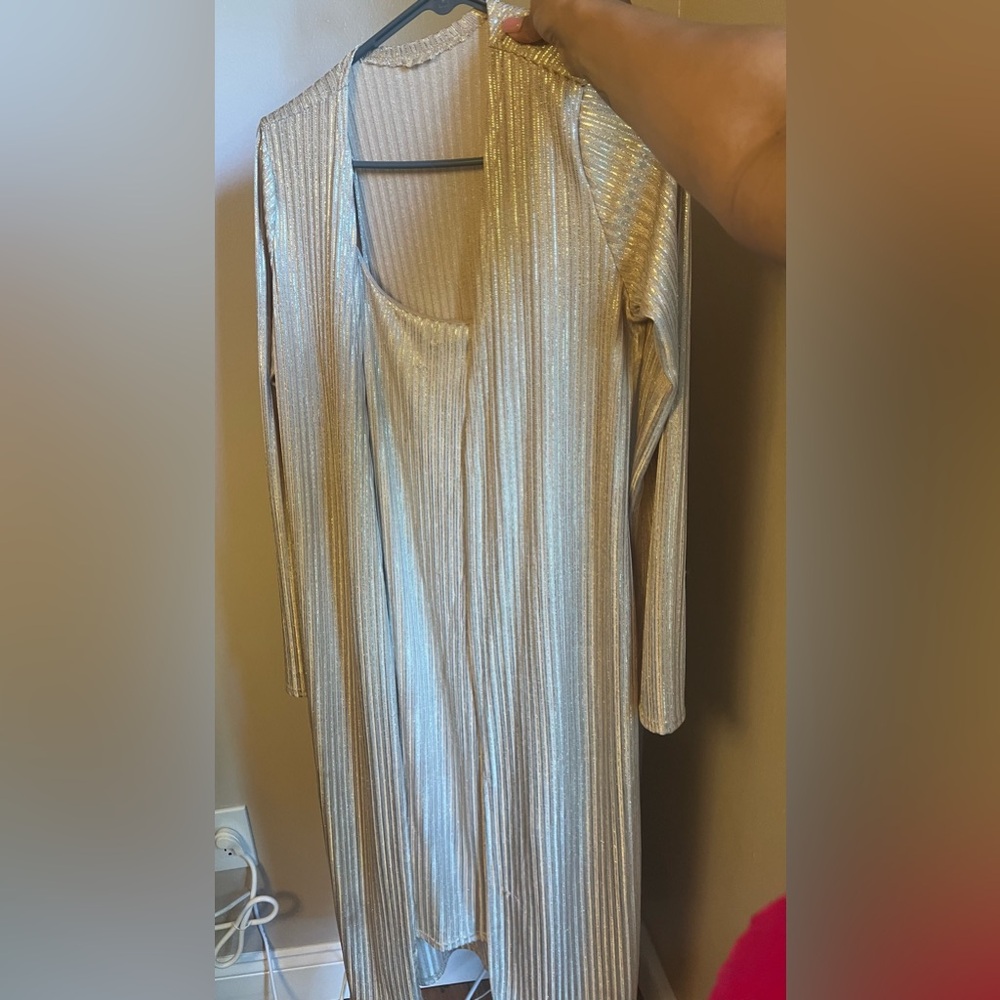 Maternity Gown - GOLD